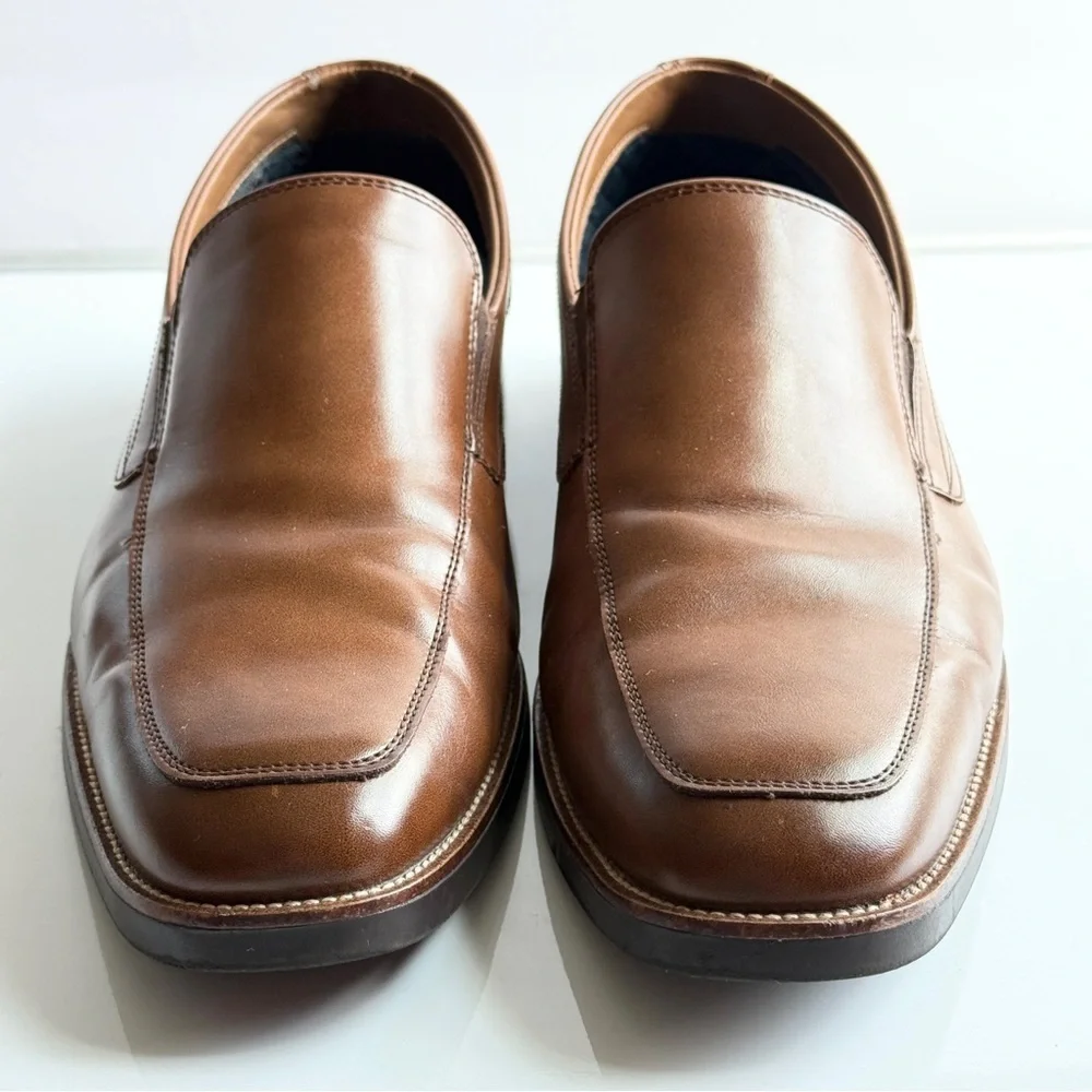 Dockers Men's Slip On Dress Oxfords Brown Size 11.5